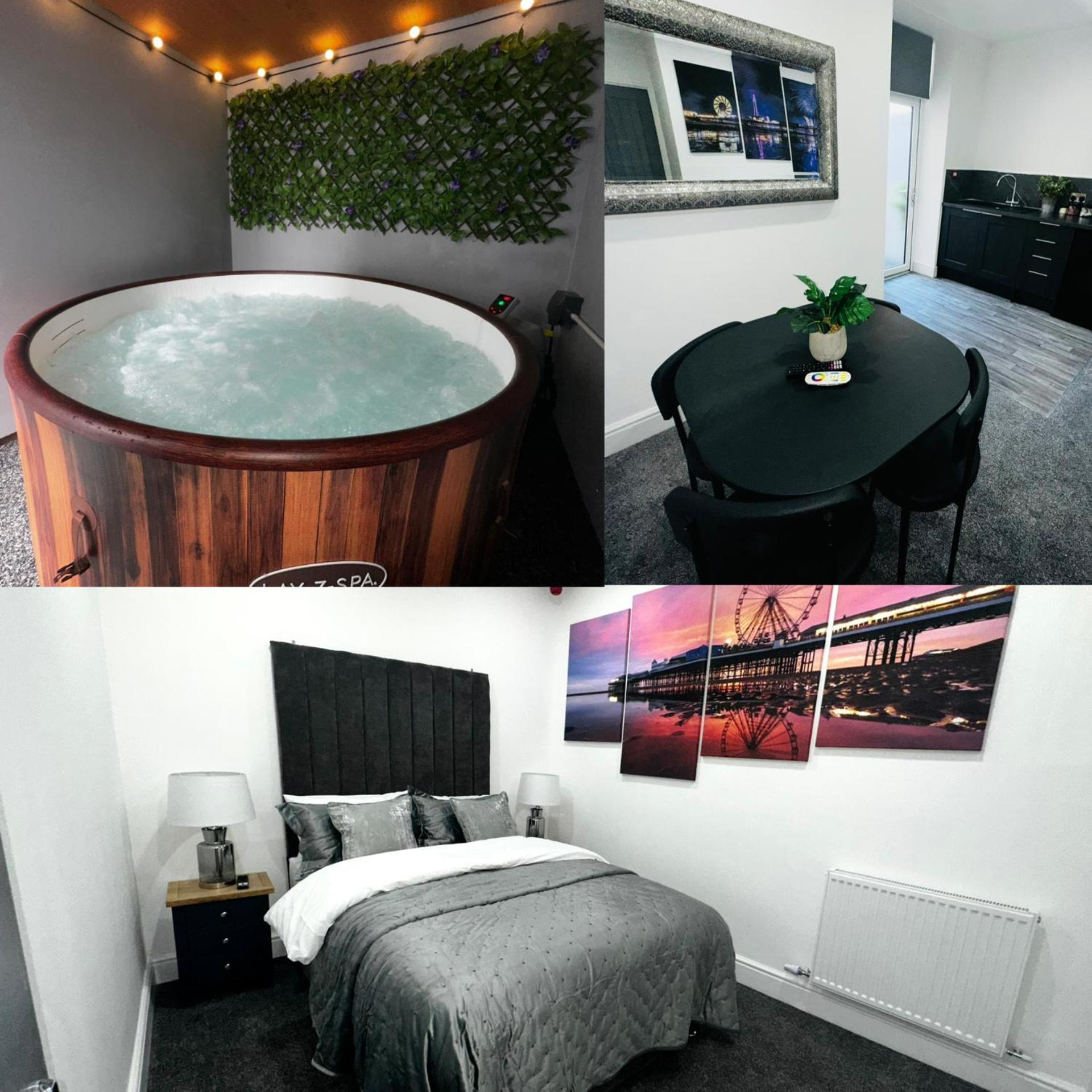 New Osborne Luxury Hottub And Jacuzzi Suites Blackpool Rom bilde